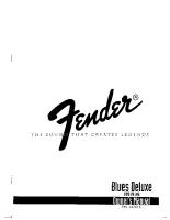Fender Blues-Deluxe - Owners Manual